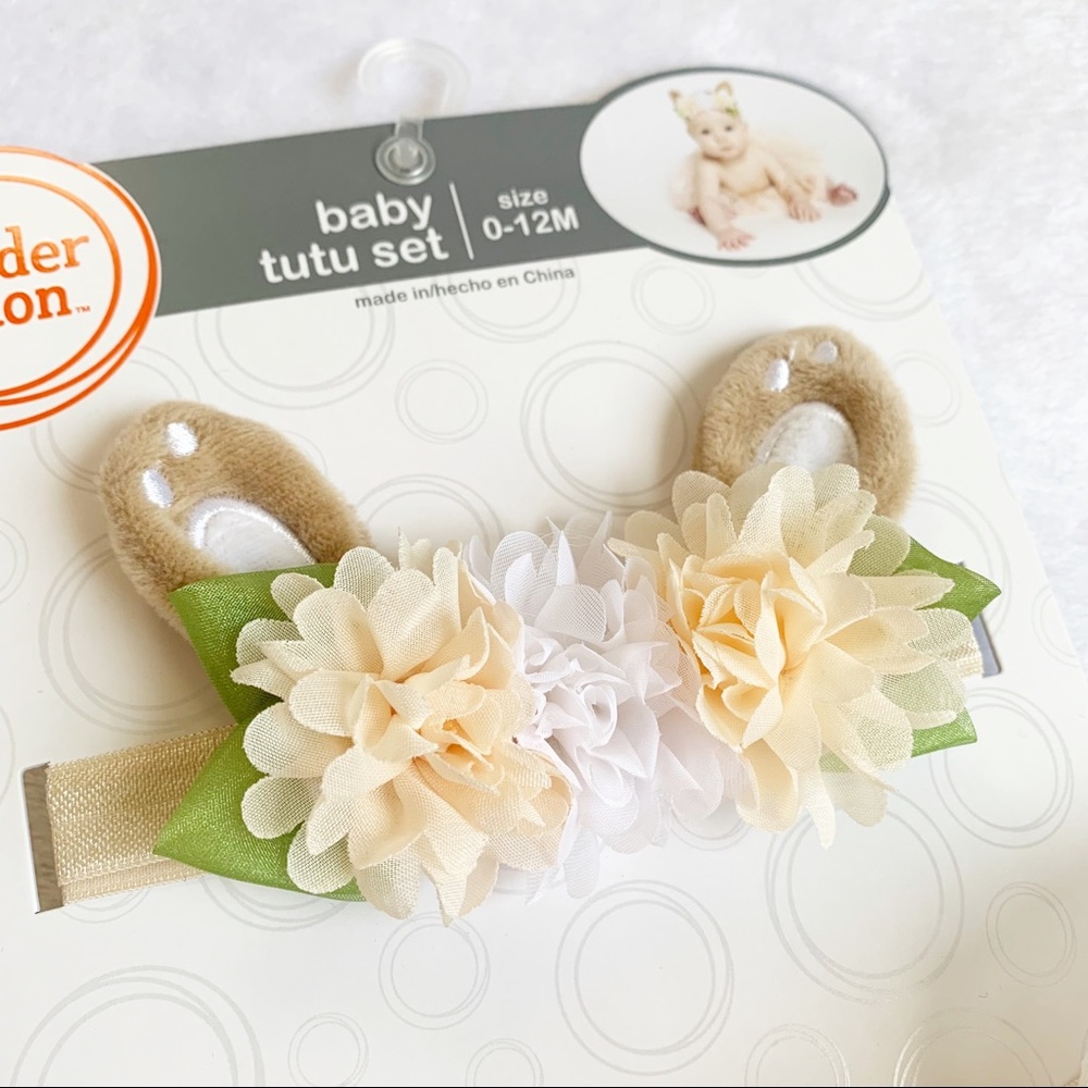 NWT Baby Girl Tutu Set 0-12 Months - Picture 2 of 5
